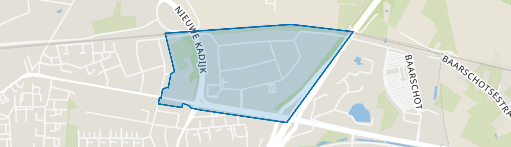 Moleneind-oost, Breda map