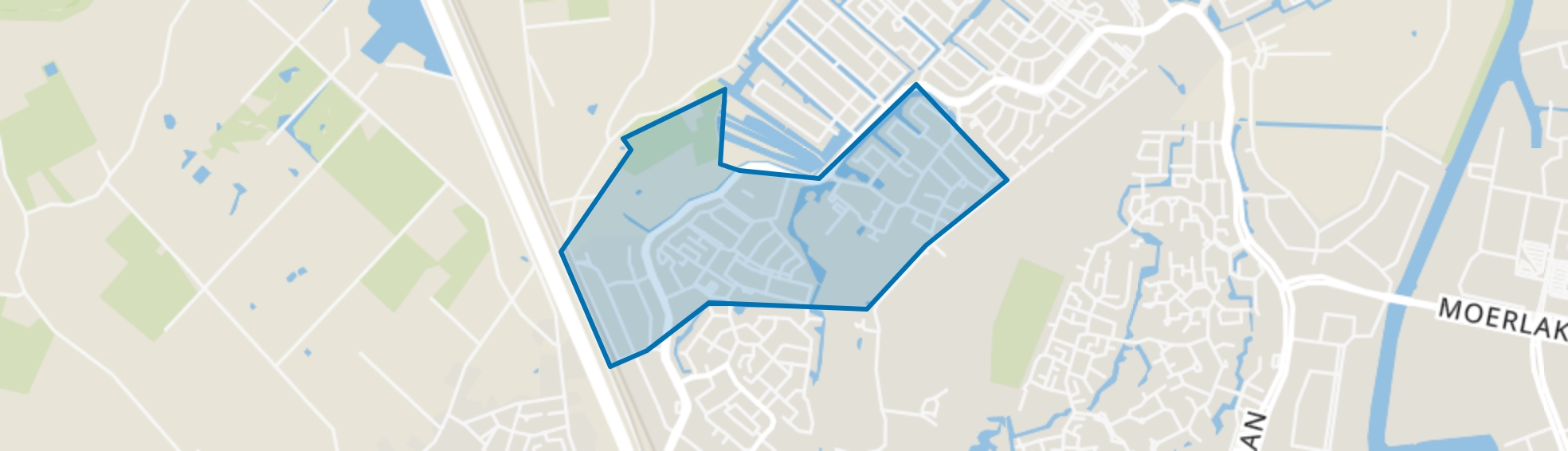 Muizenberg, Breda map