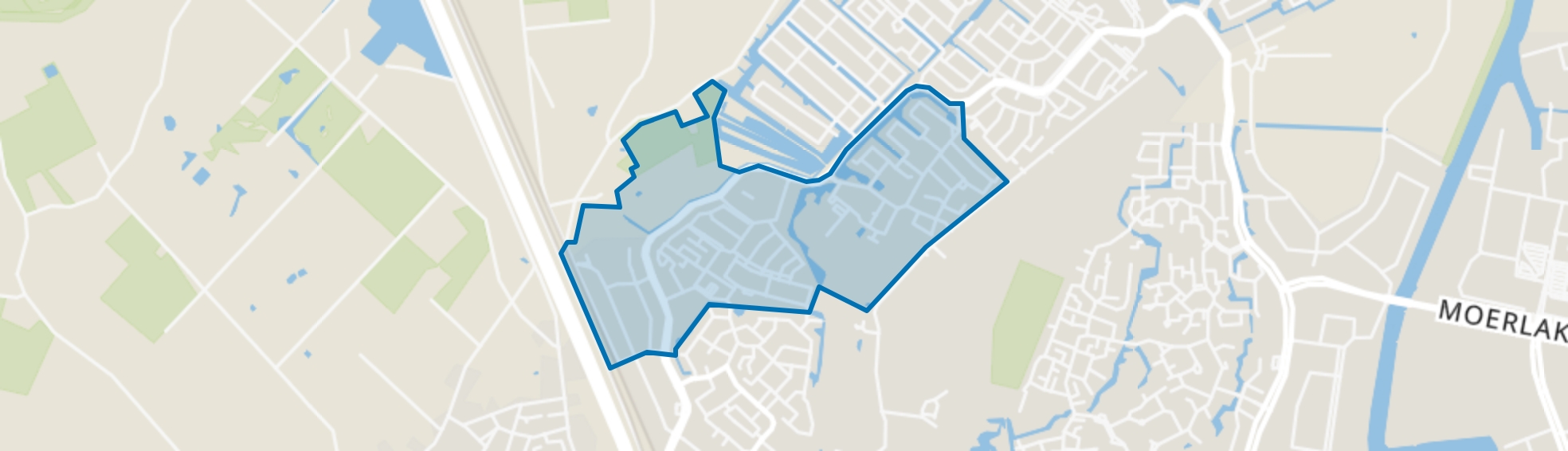 Muizenberg, Breda map