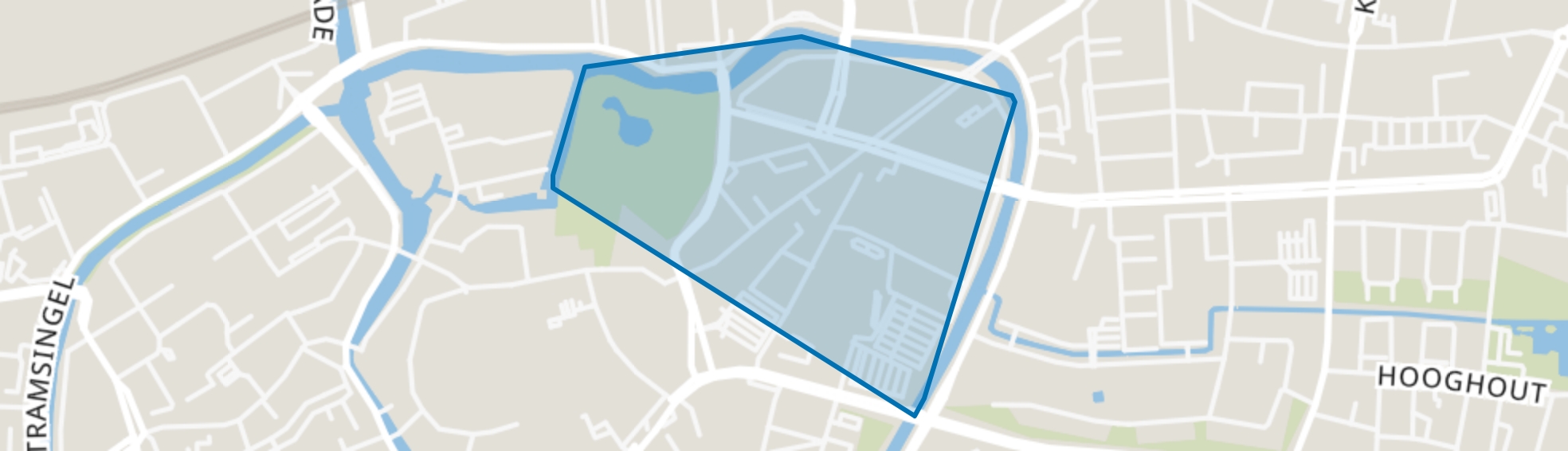 Valkenberg, Breda map