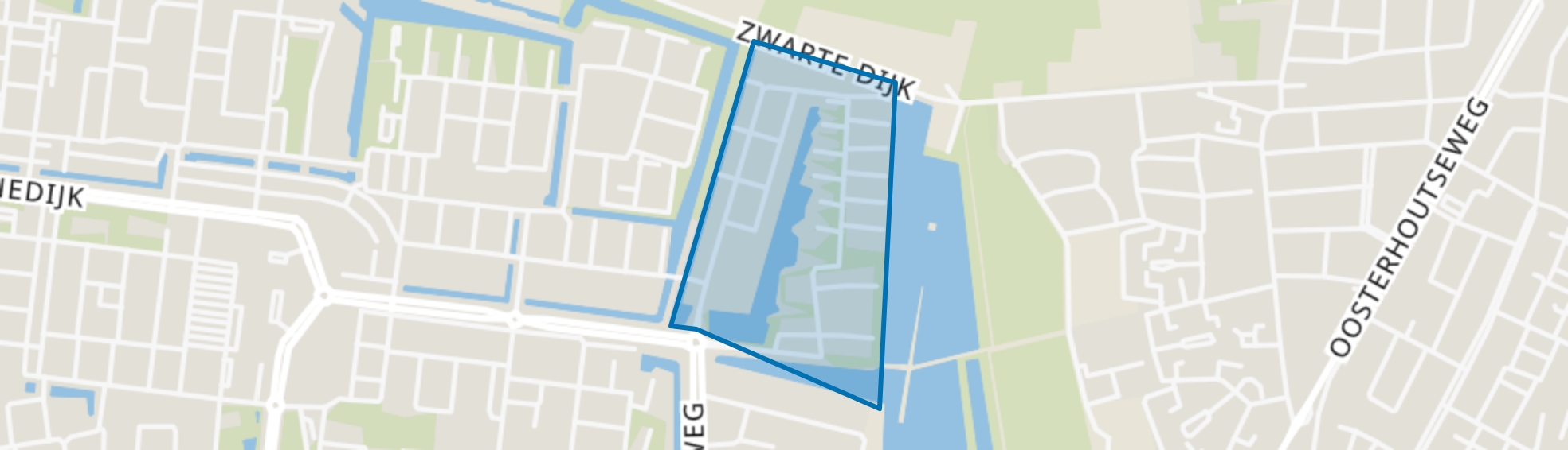 Waterdonken, Breda map