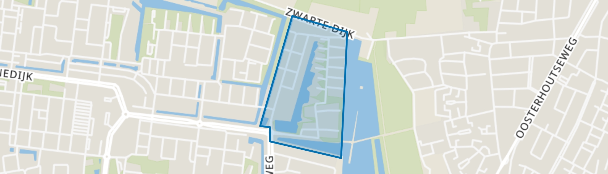 Waterdonken, Breda map