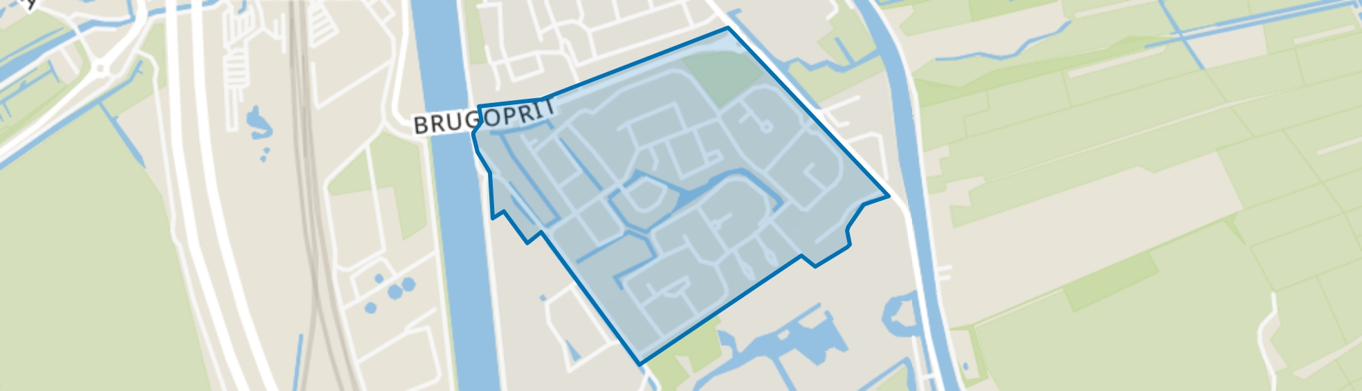 Broeckland, Breukelen map