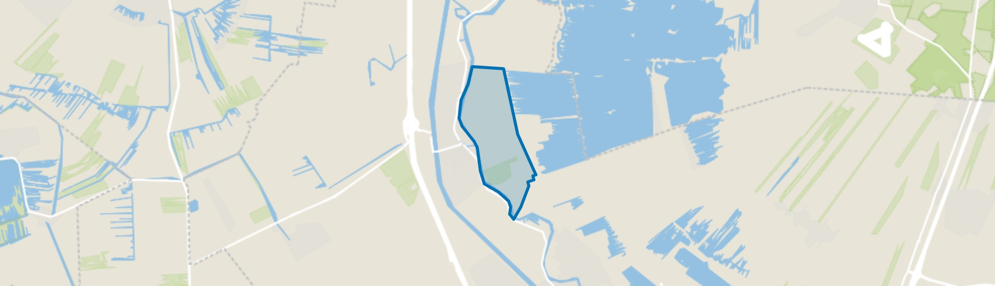 Polder Breukelen Proosdij, Breukelen map