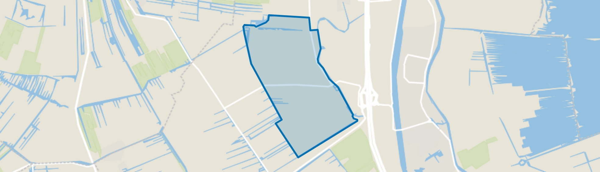 Polder Klein Oud Aa, Breukelen map