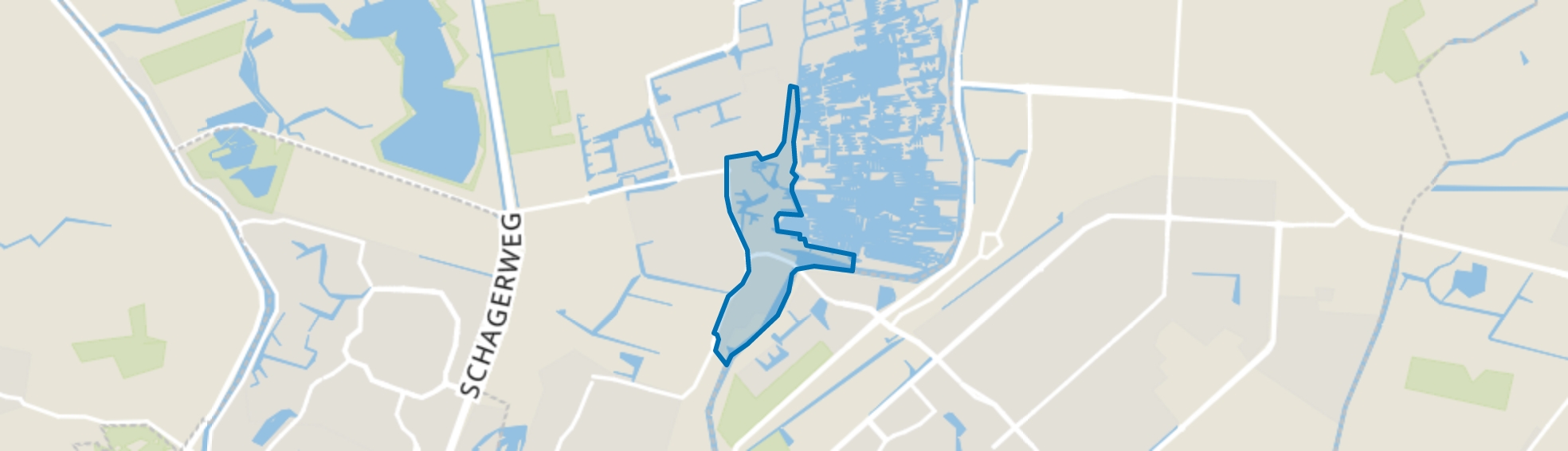 Broek op Langedijk kern, Broek op Langedijk map