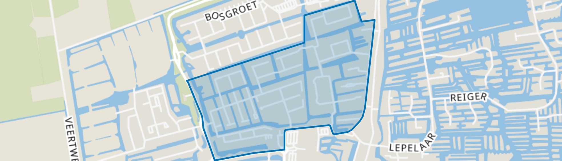 Mayersloot Zuid, Broek op Langedijk map