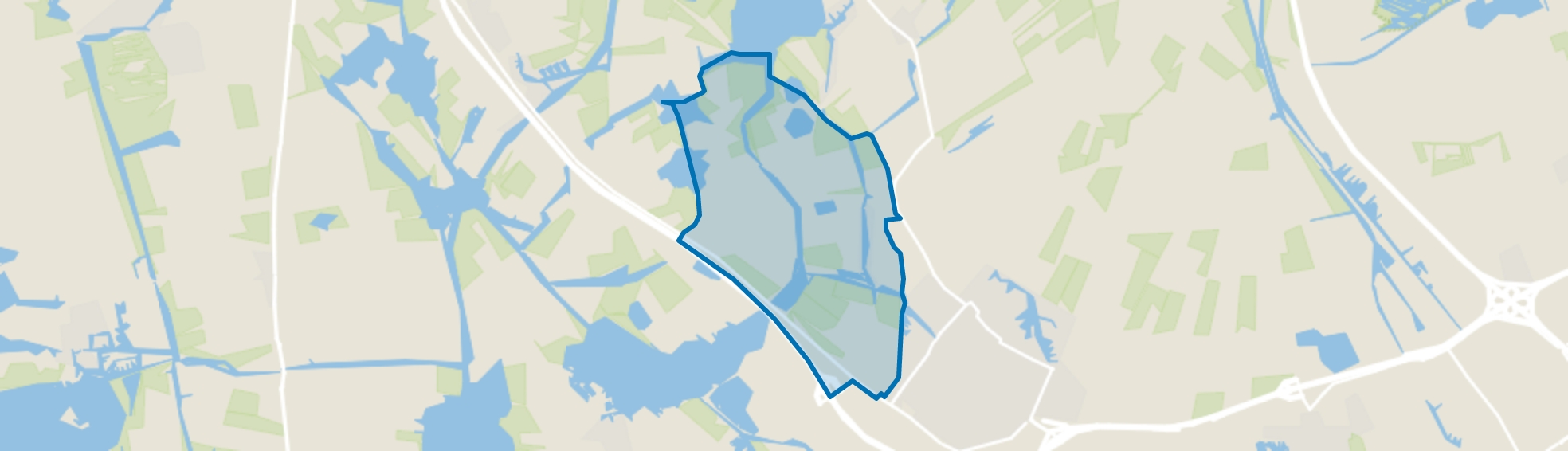 Broek, Broek map