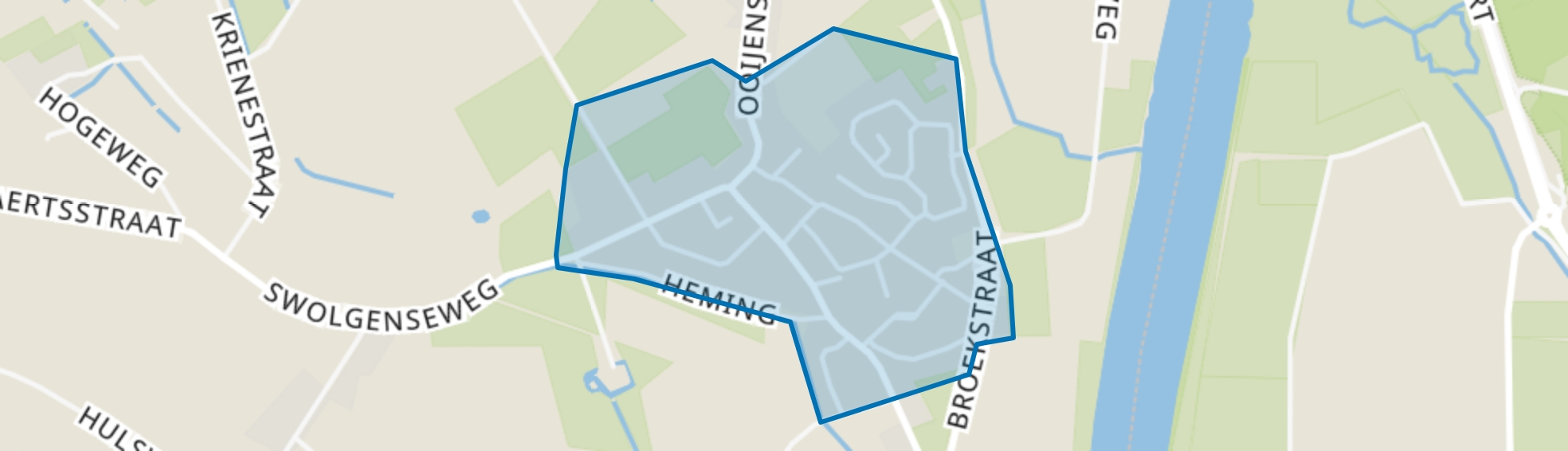 Broekhuizenvorst, Broekhuizenvorst map