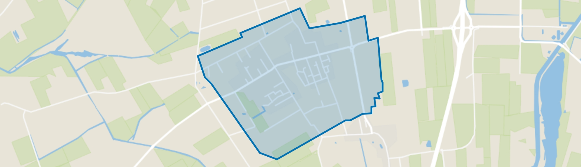 Broeksterwâld, Broeksterwâld map