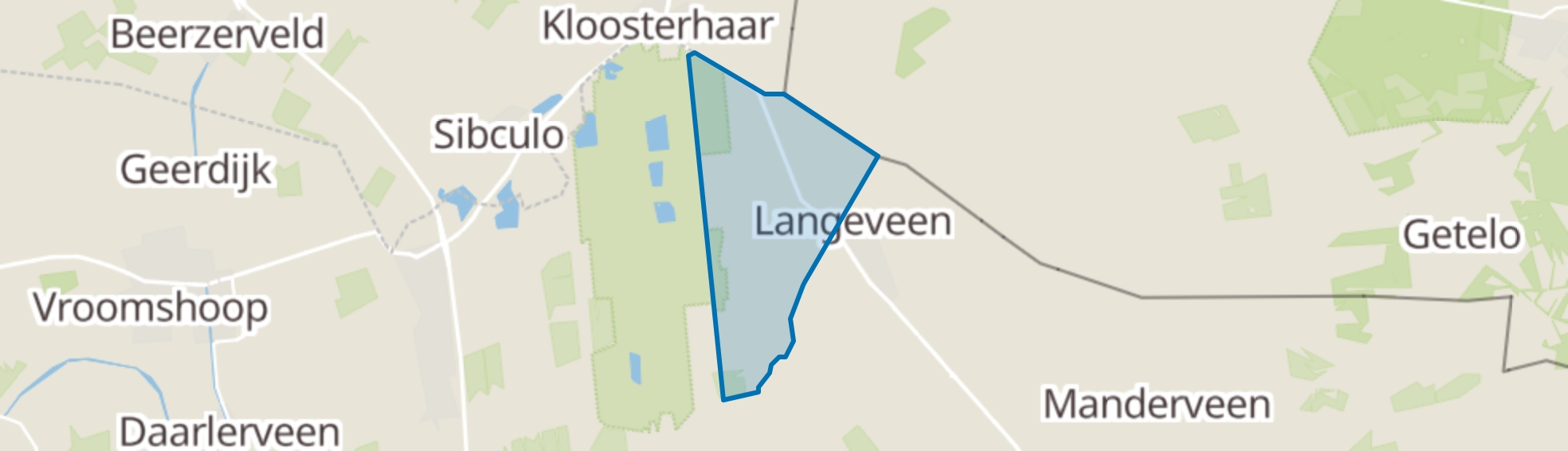 Bruinehaar map