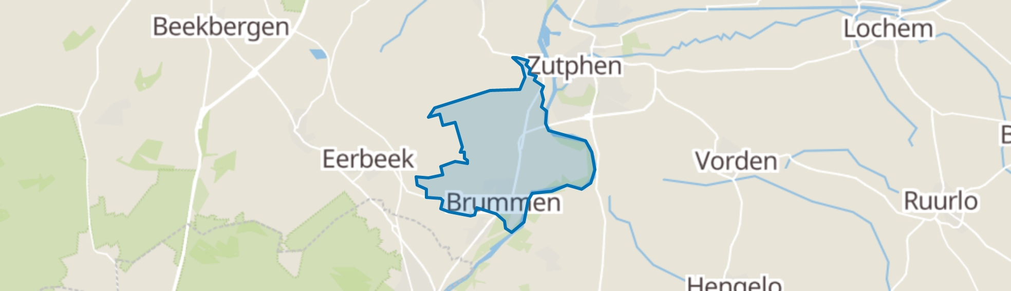 Brummen map