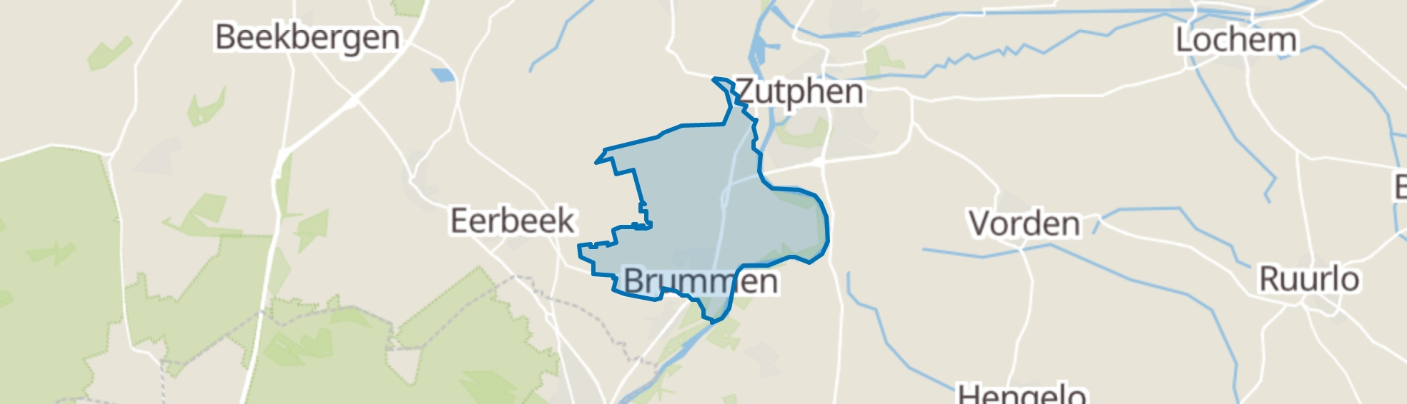 Brummen map