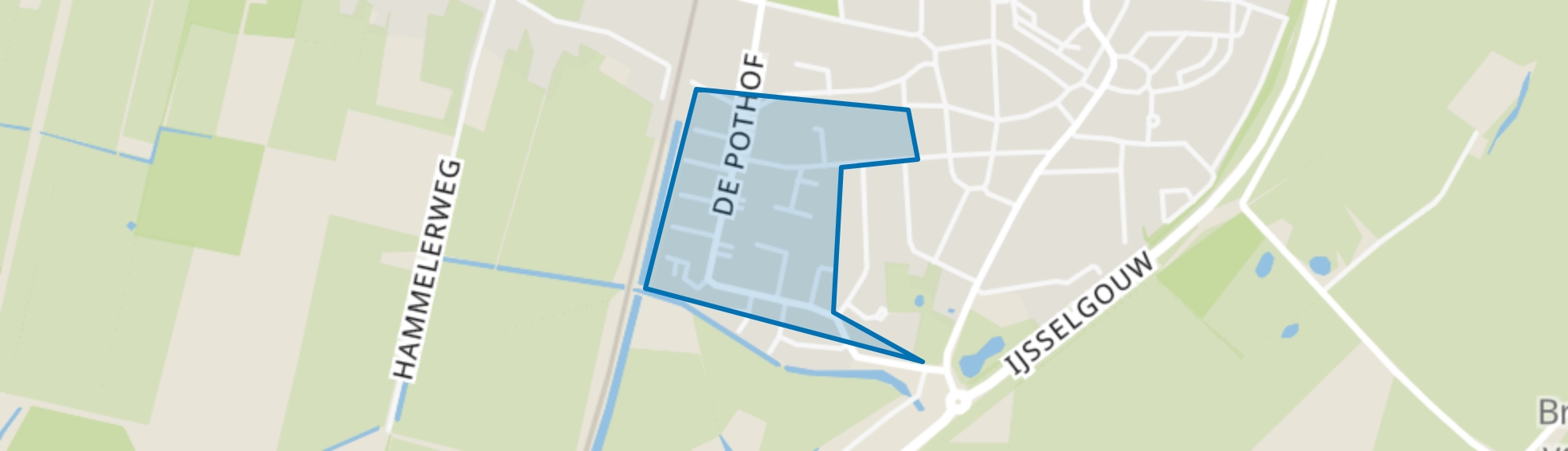 De Pothof, Brummen map