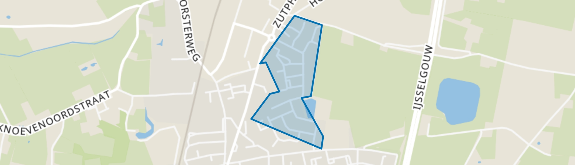 Elzenbos, Brummen map