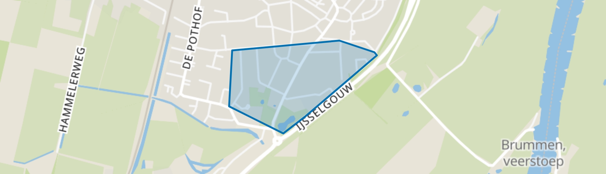 Koppelenburg, Brummen map