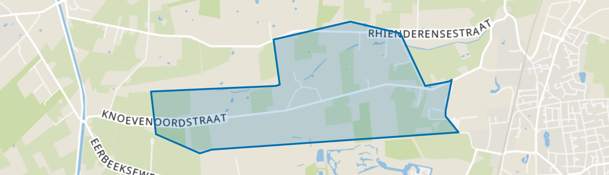 Rhienderense Broek, Brummen map