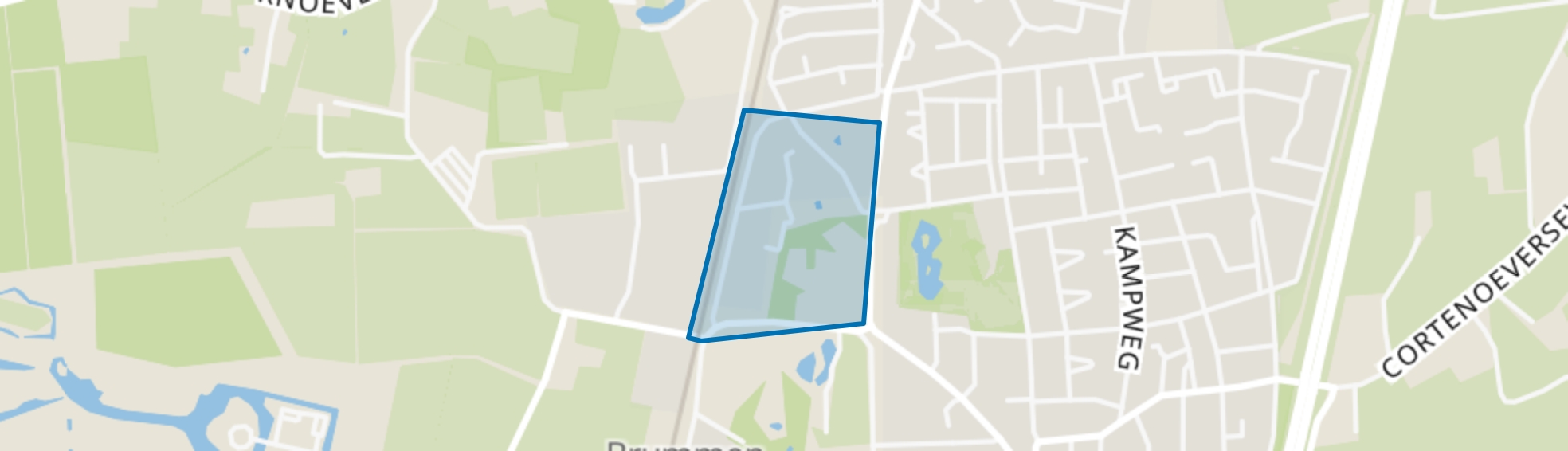 Rhienderense Enk, Brummen map