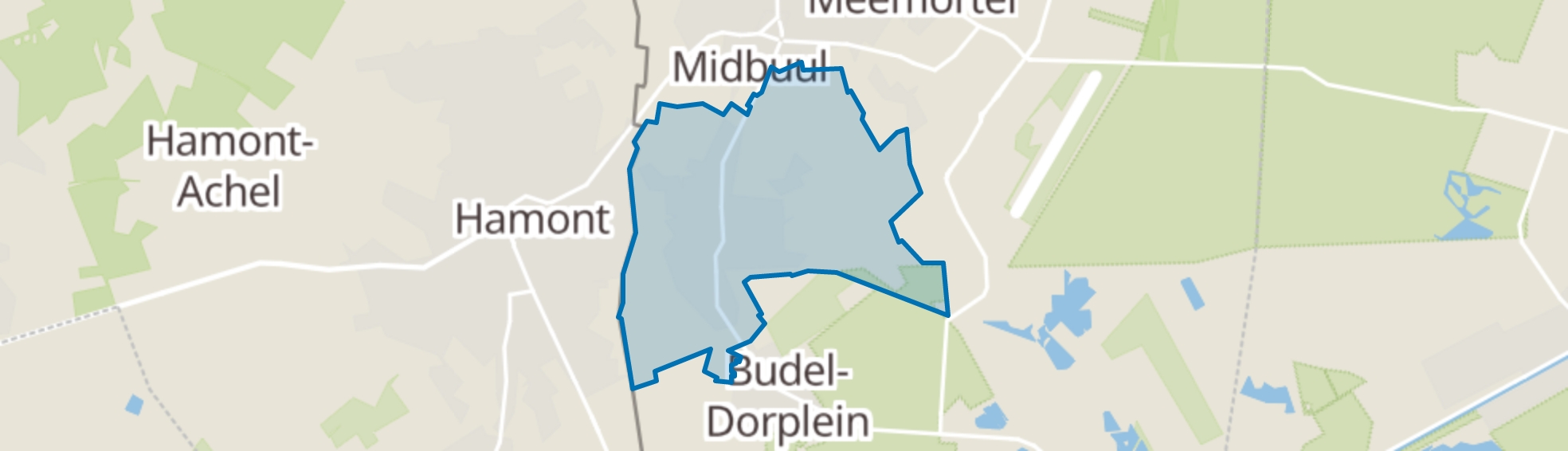 Budel-Schoot map