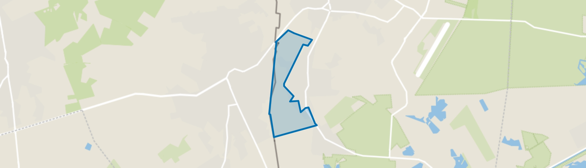 Verspreide huizen in het Westen, Budel-Schoot map