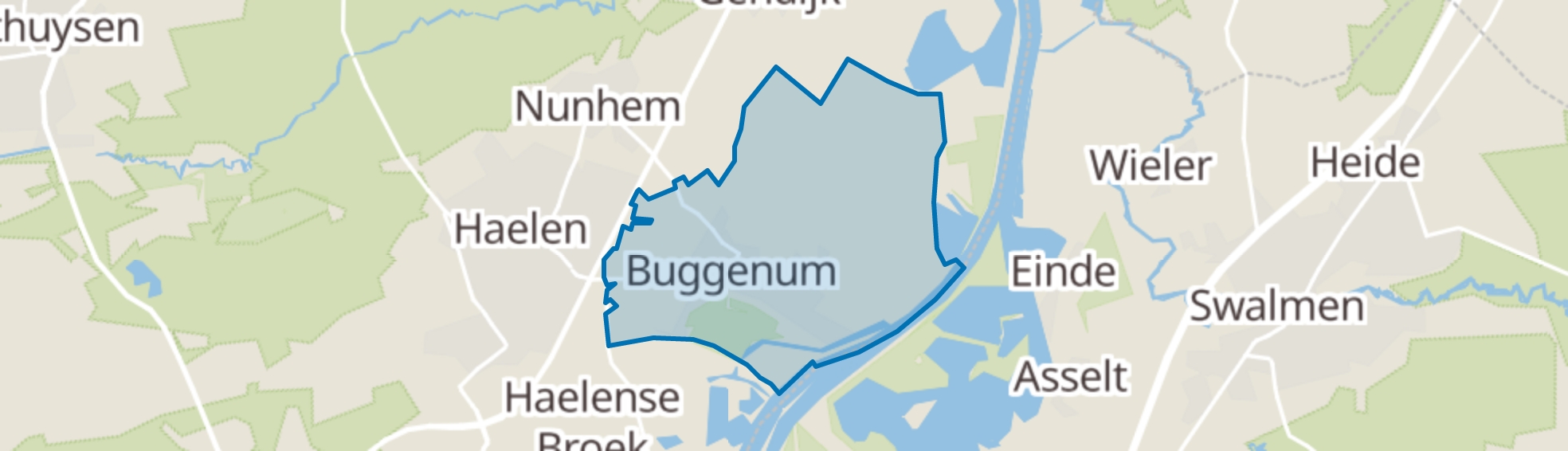 Buggenum map