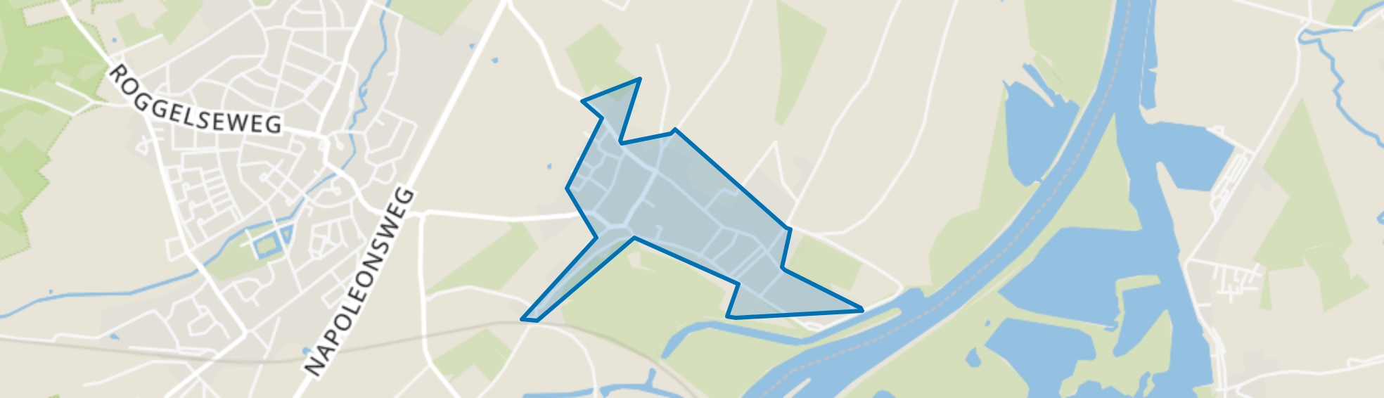 Kern Buggenum, Buggenum map