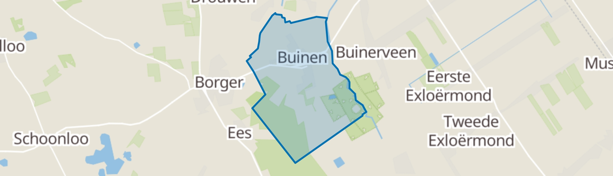 Buinen map