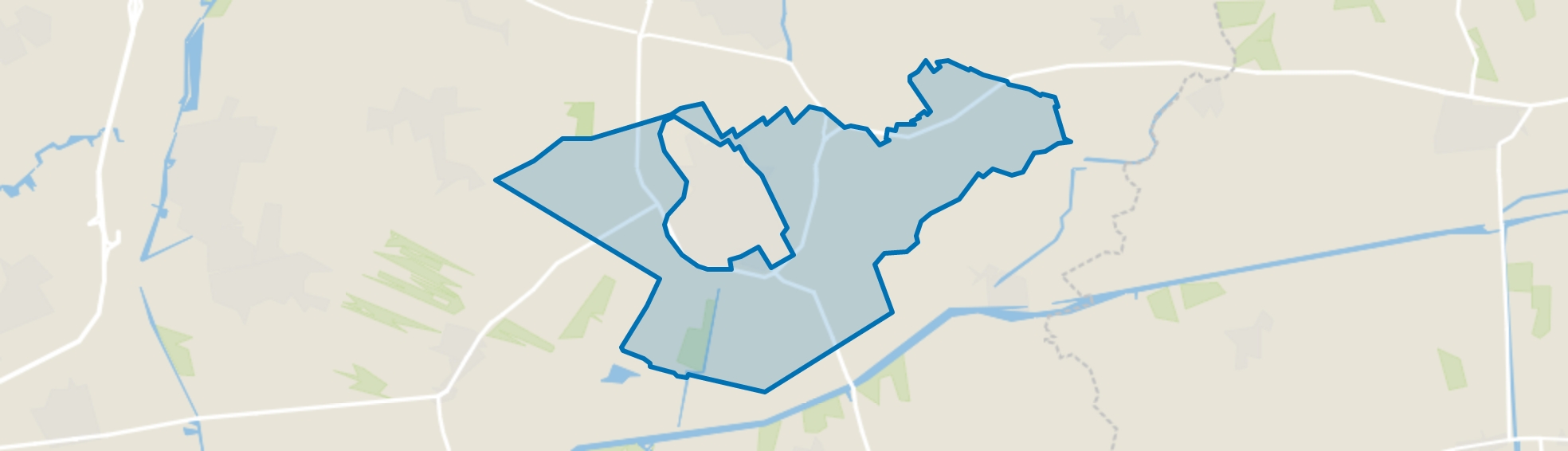 Verspreide huizen Buitenpost, Buitenpost map