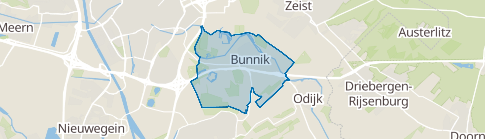 Bunnik map