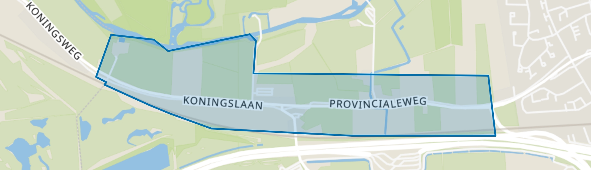 Vechten, Bunnik map