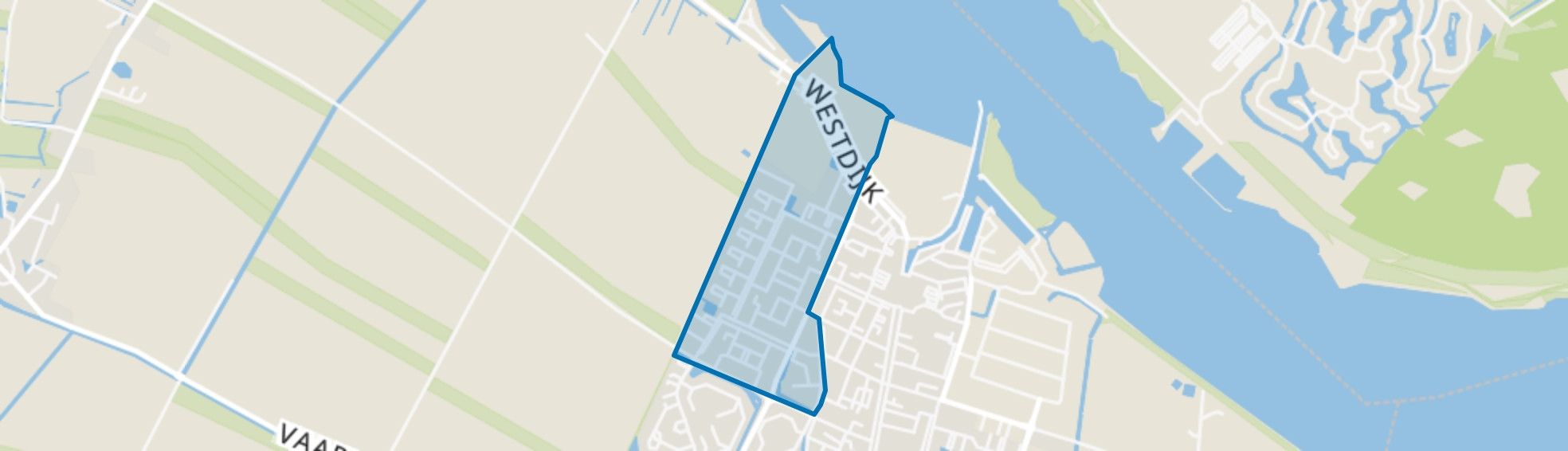 Broerswetering, Bunschoten-Spakenburg map