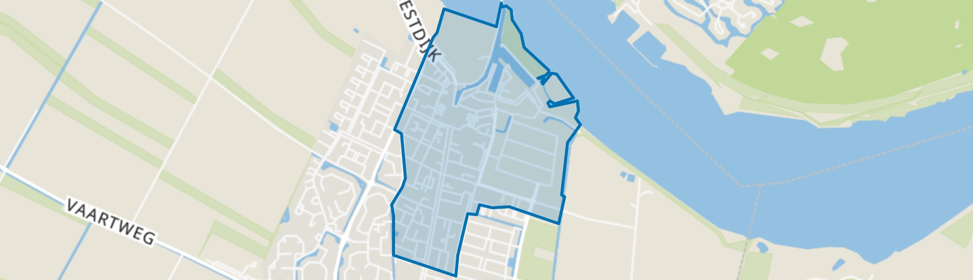 Spakenburg, Bunschoten-Spakenburg map