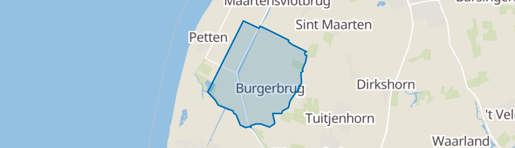 Burgerbrug map