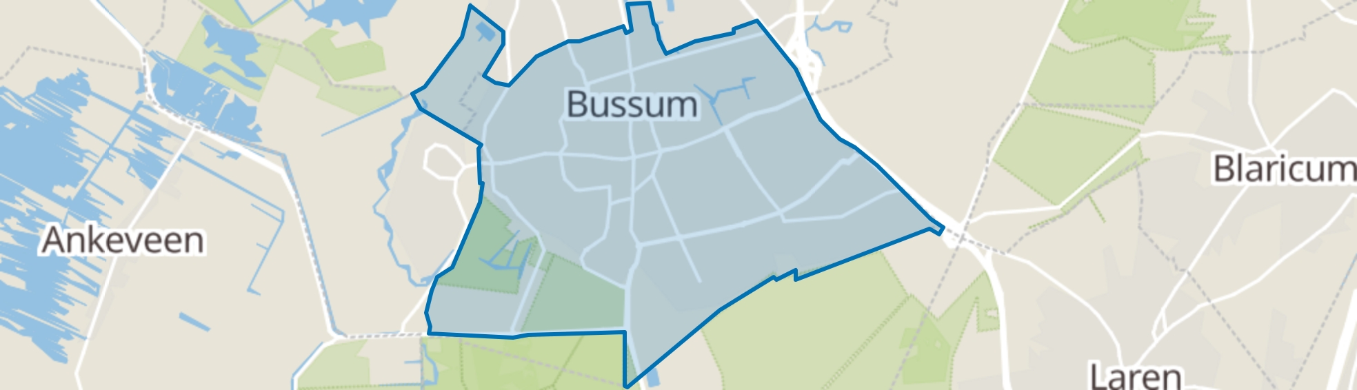 Bussum map