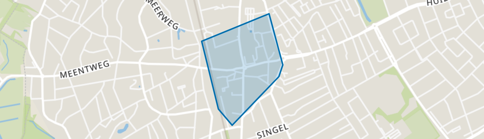 Brinklaan, Bussum map