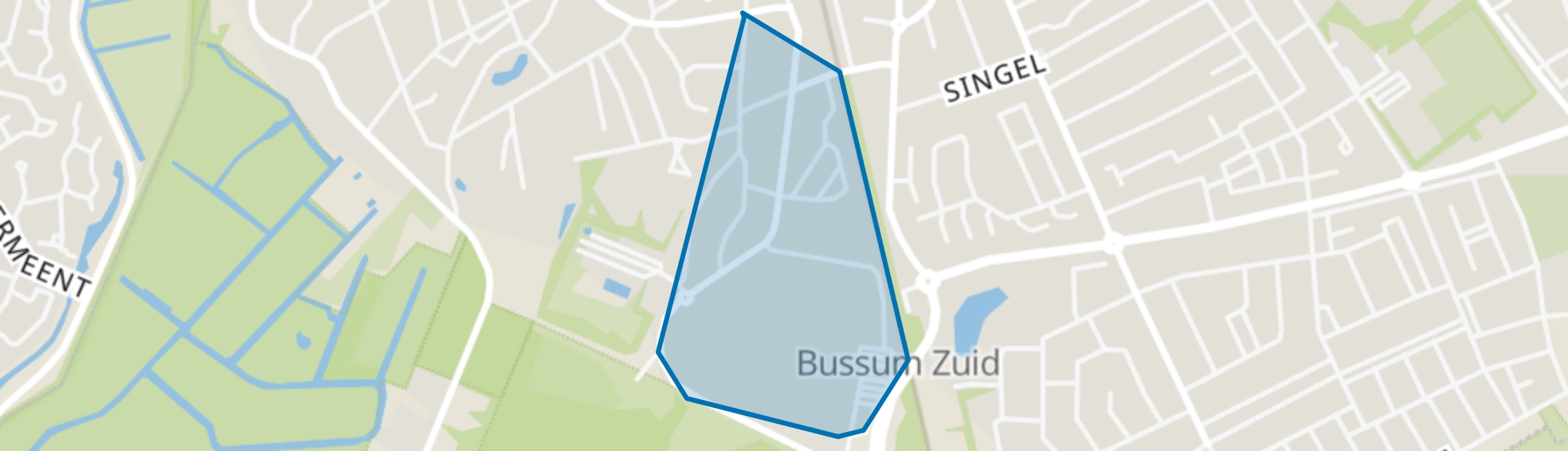 Meijerkamp, Bussum map