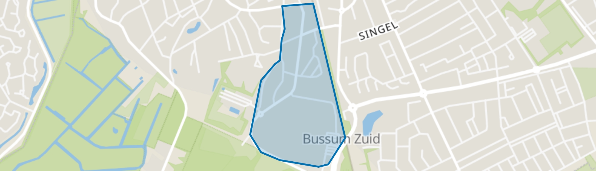 Meijerkamp, Bussum map