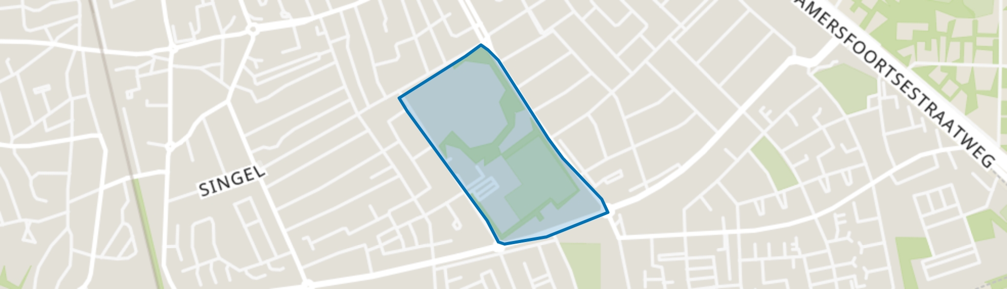 Sportpark-Zuid, Bussum map