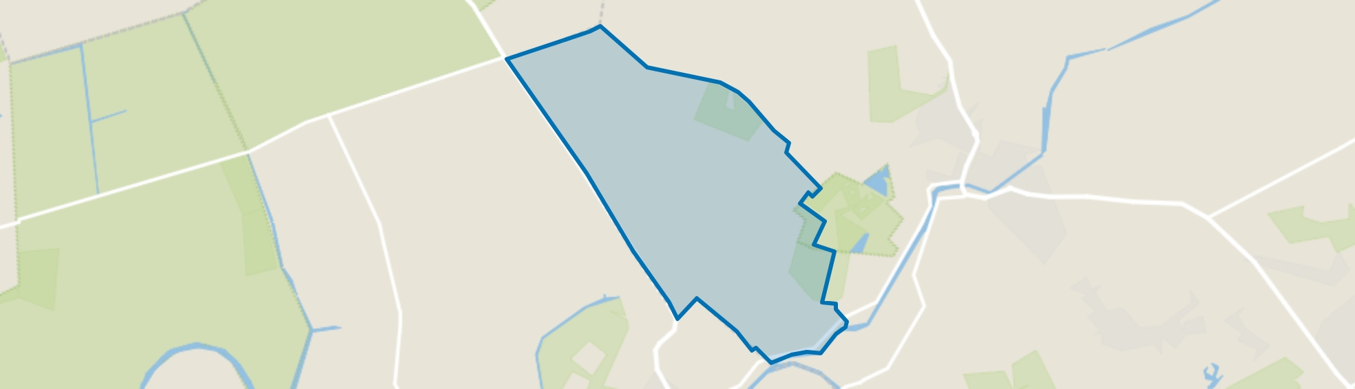 Verspreide huizen poldergebied Buurmalsen, Buurmalsen (Gem. Buren) map
