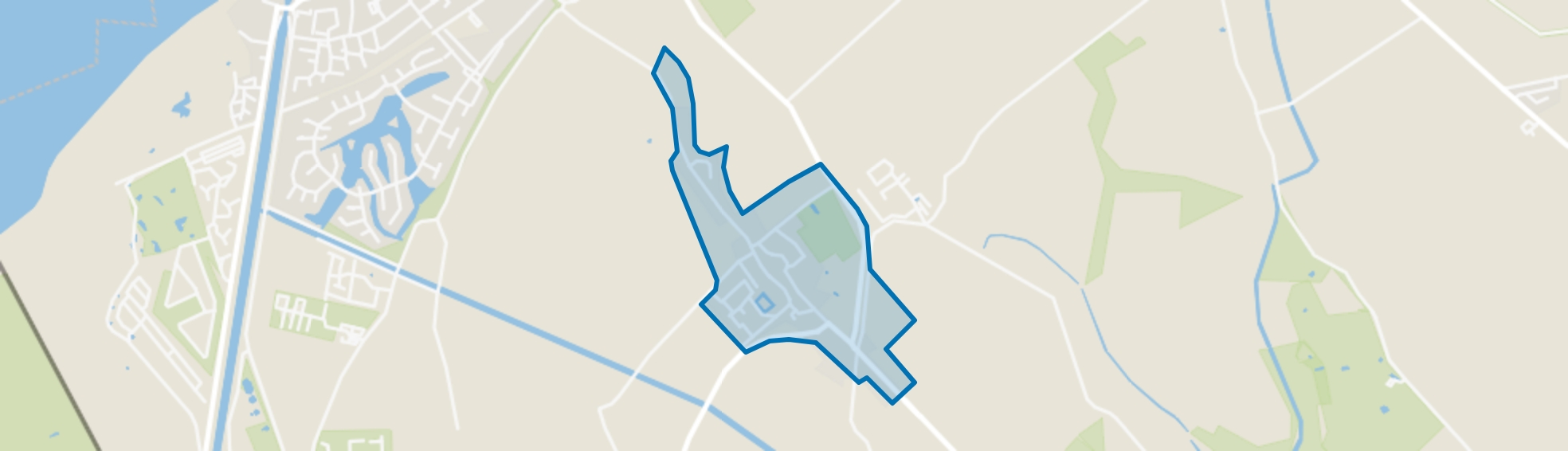 Cadzand, Cadzand map