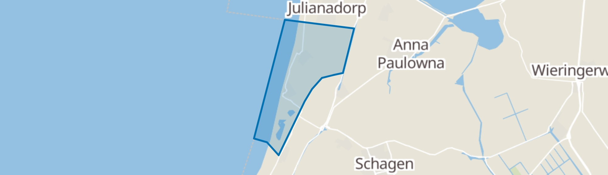 Callantsoog map
