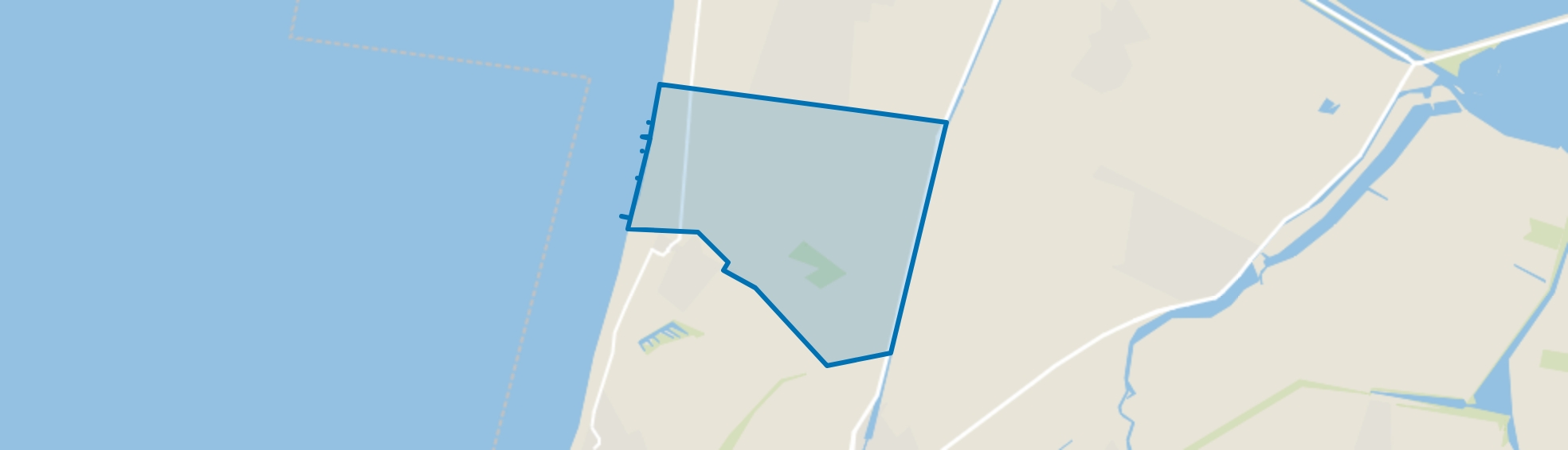 Buitengebied Callantsoog-Noord, Callantsoog map