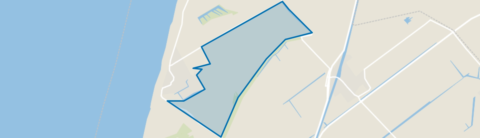 Buitengebied Callantsoog-Oost, Callantsoog map