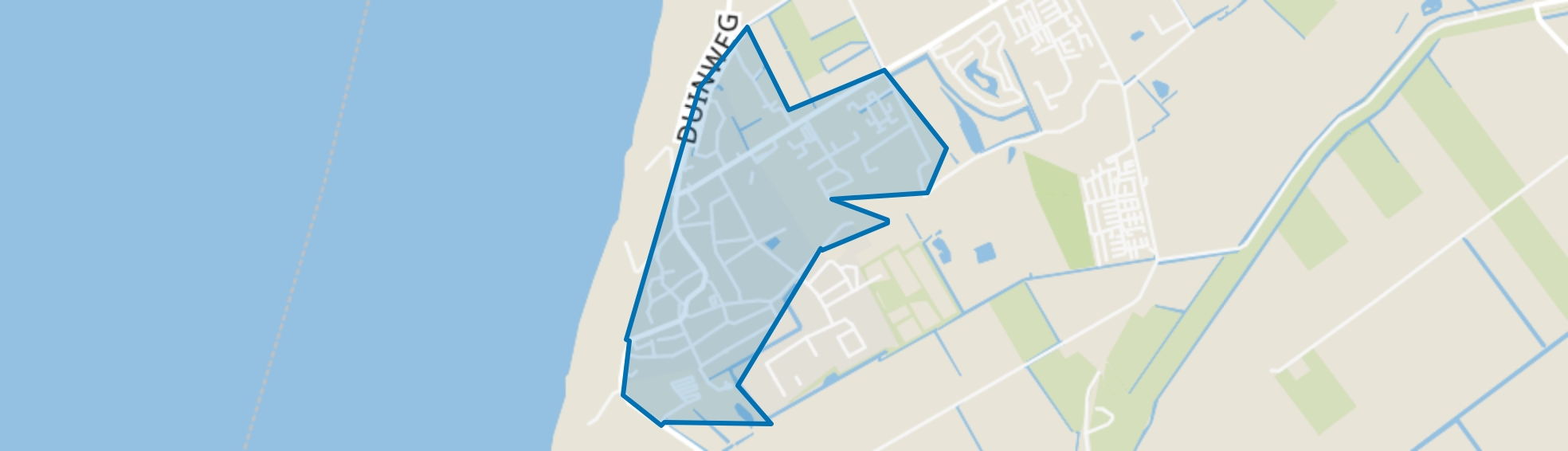 Callantsoog (woonkern), Callantsoog map