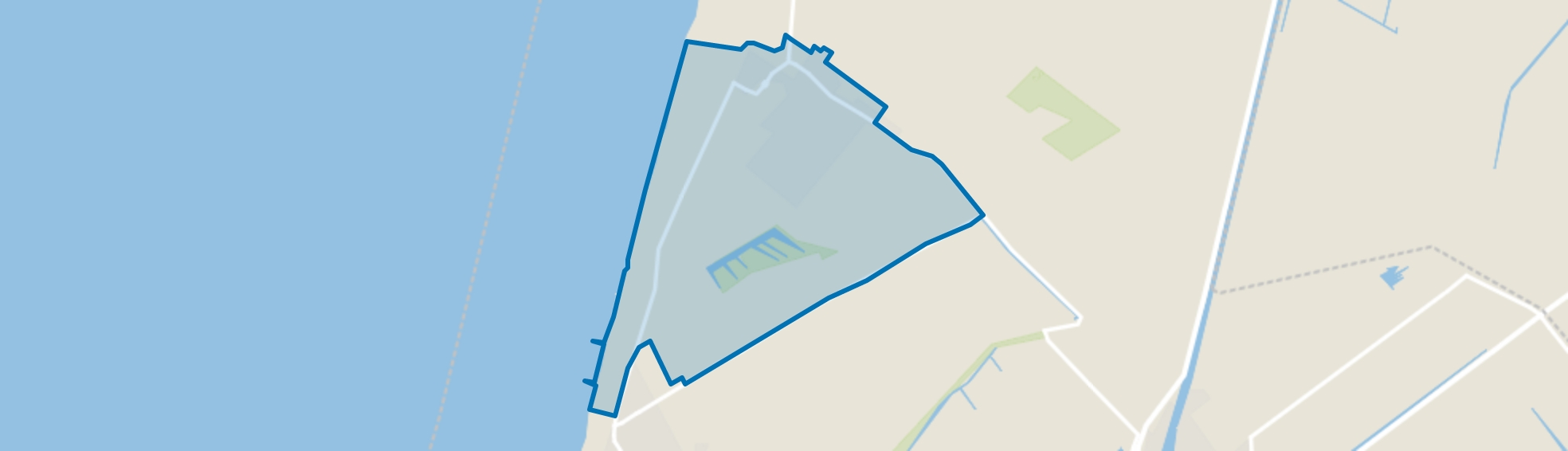 Groote Keeten, Abbestede en Buitengebied, Callantsoog map