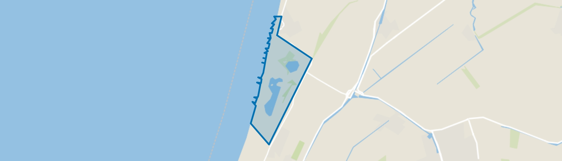 Zwanenwater, Callantsoog map