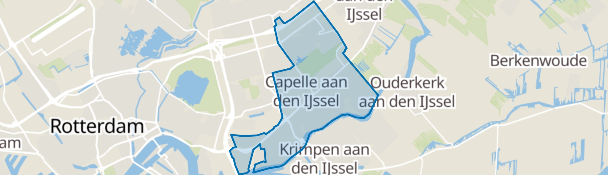 Capelle aan den IJssel map