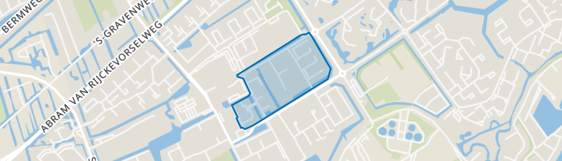 Alkenoord, Capelle aan den IJssel map