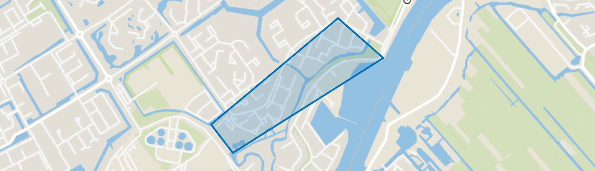 Baaienbuurt, Capelle aan den IJssel map