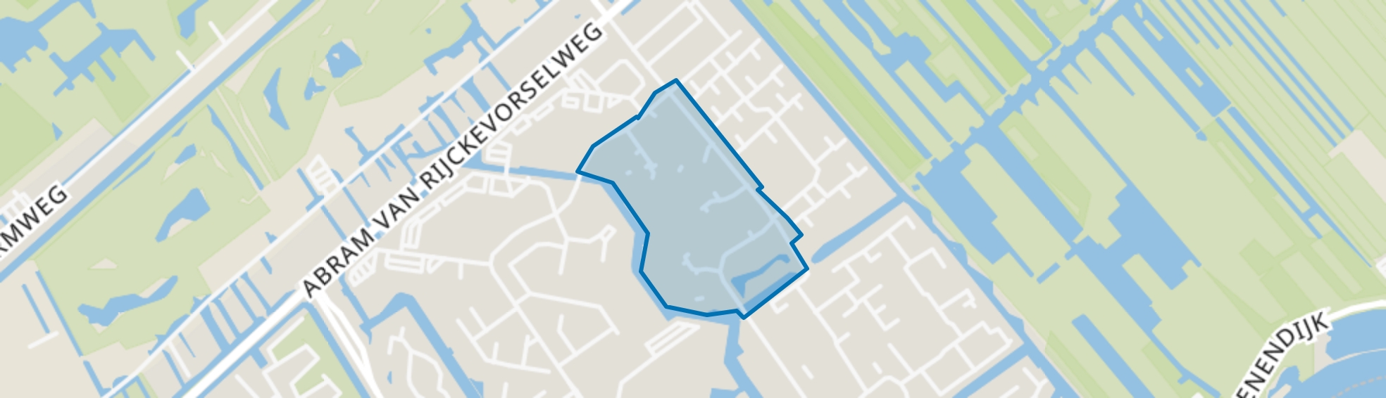 Bergenbuurt, Capelle aan den IJssel map